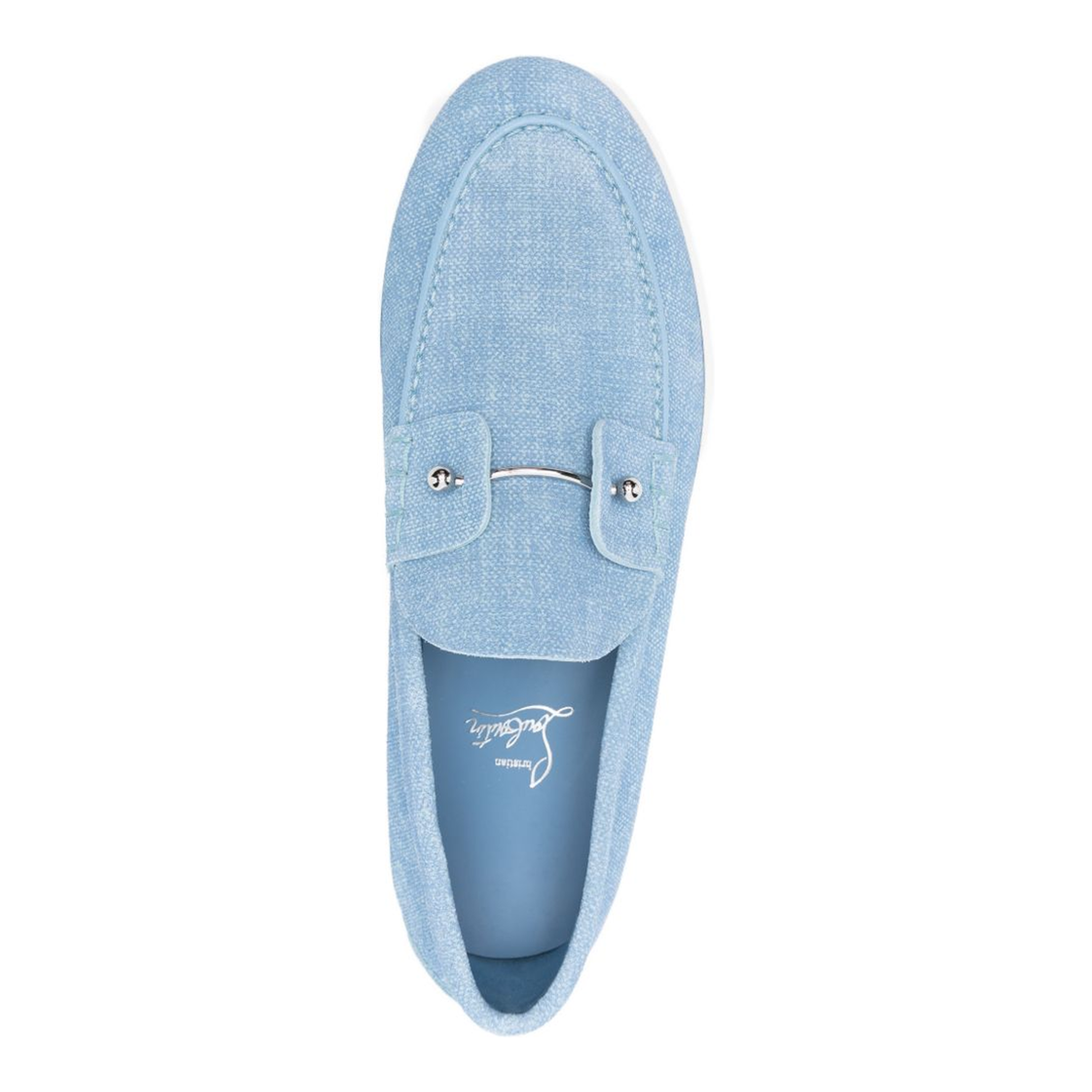 MAYFEYR - Christian Louboutin - Flat Shoes Clear Blue - 12606794375