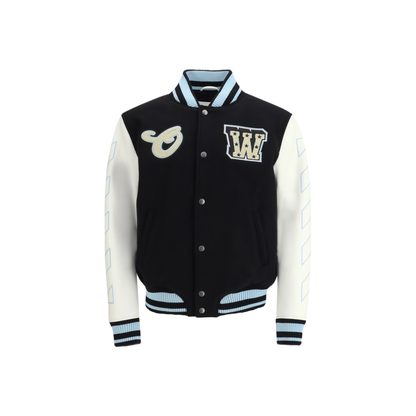 MAYFEYR - Off-White - Varsity Star Logo Jacket - 44XJA122S26L0020010001