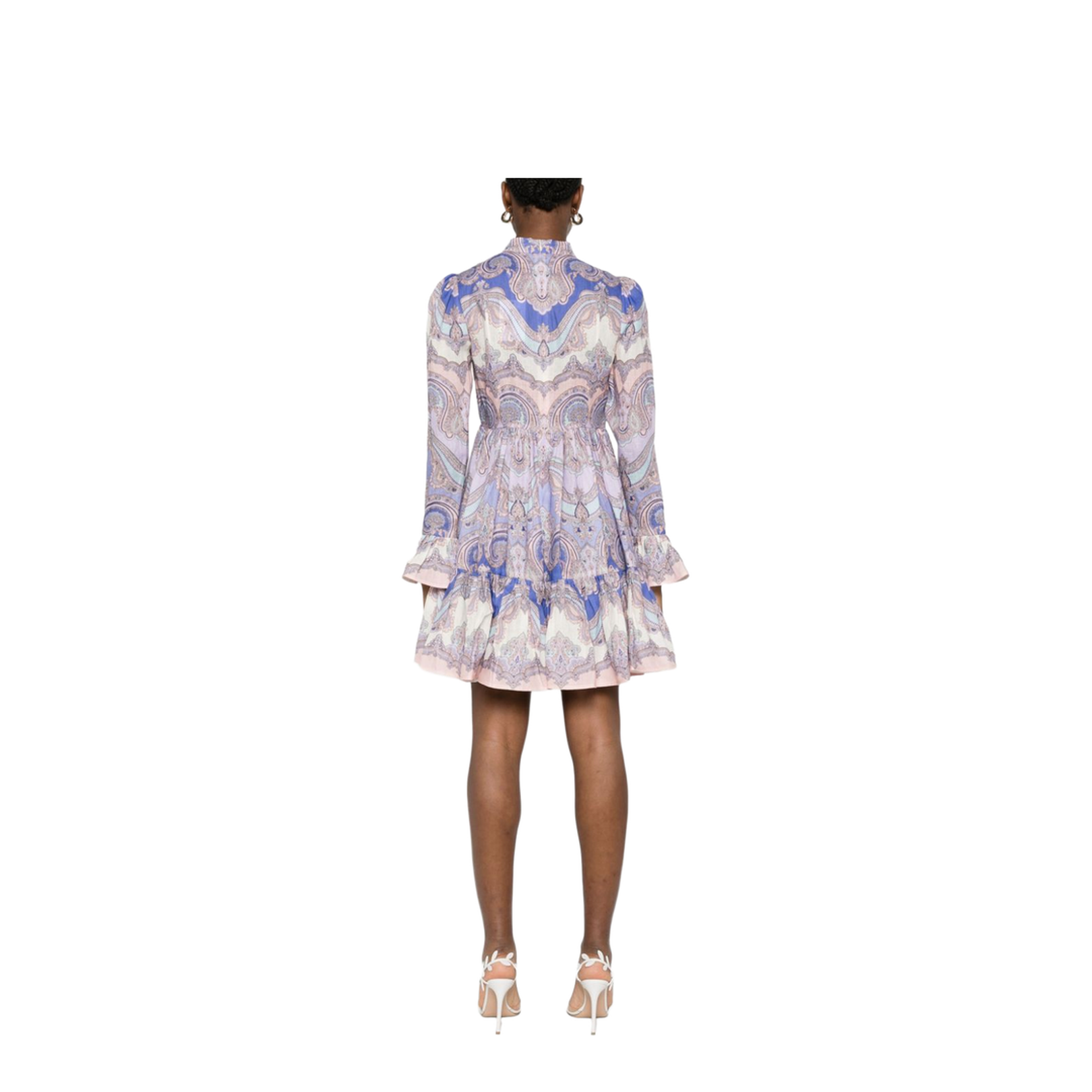 Maxine Printed Linen Mini Dress