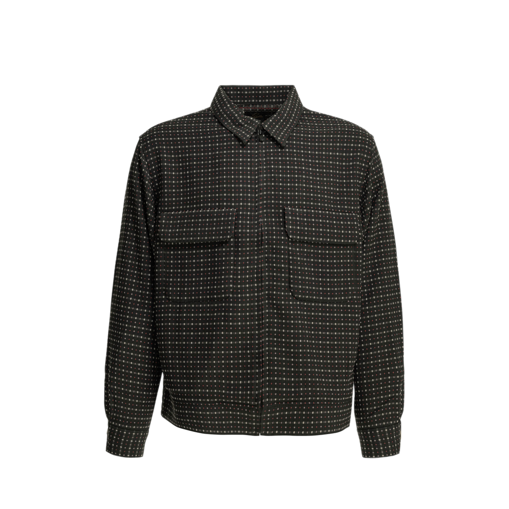MAYFEYR - Needles - Dobby Square Lightweight Jacket - SX257ABLACKSMALL