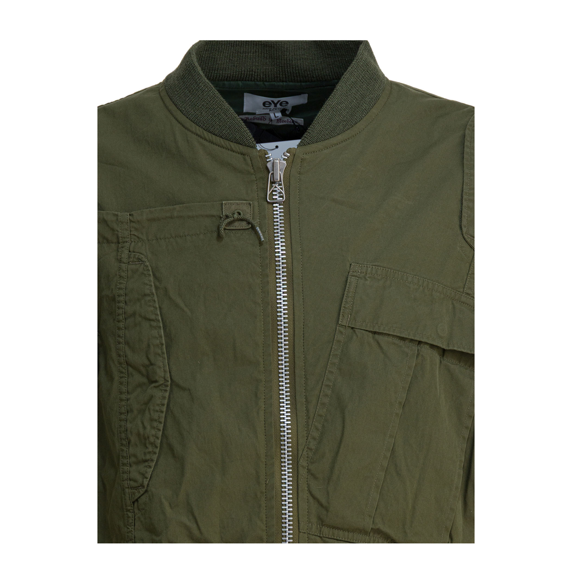 MAYFEYR -  - Cotton And Nylon Bomber Jacket - WPJ902W251KHAKI