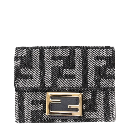 Baguette Micro Trifold Fabric Blue