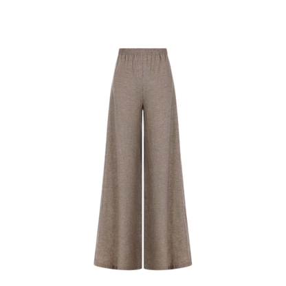 MAYFEYR - Fabiana Filippi - Wide Leg Linen Trousers - PAD276F291M1310161