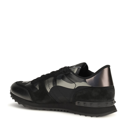 MAYFEYR - Valentino - Rockrunner Camouflage Laminated Sneakers - 9Y2S0723NTAE43