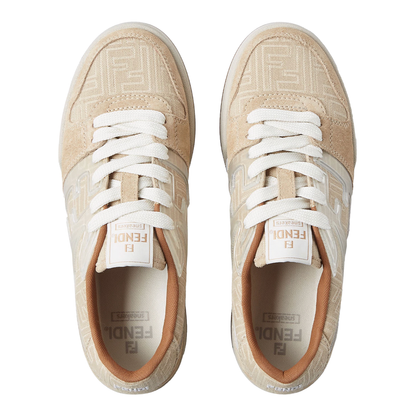MAYFEYR - Fendi - Match Low Top Sneakers In Jacquard Ff - 7E1688AY9B