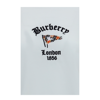 MAYFEYR - Burberry - Cotton T-Shirt With Check Flag - 8128206
