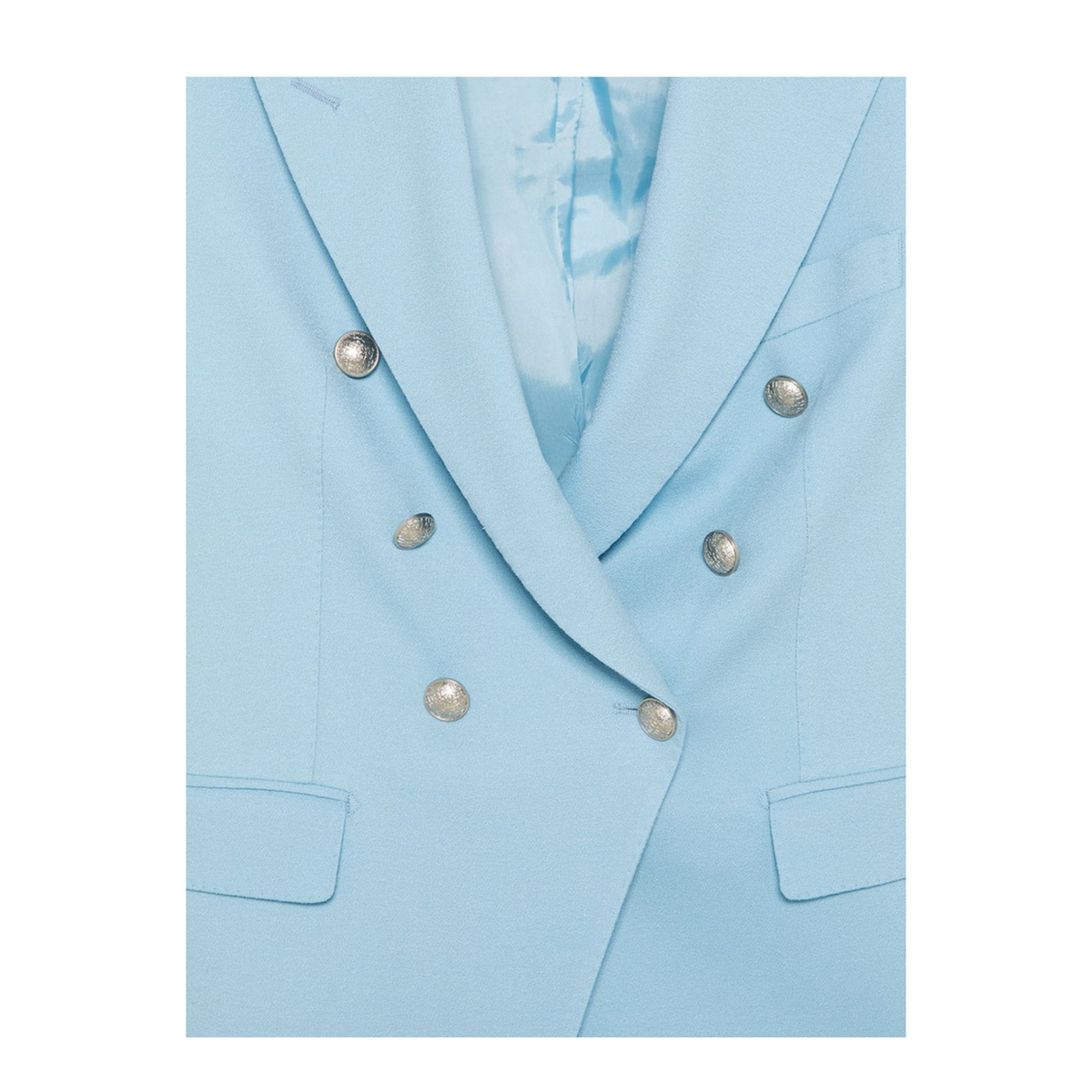 MAYFEYR - Tagliatore - Light Blue Double Breasted Dress - TALICYA10BAD190044I1063