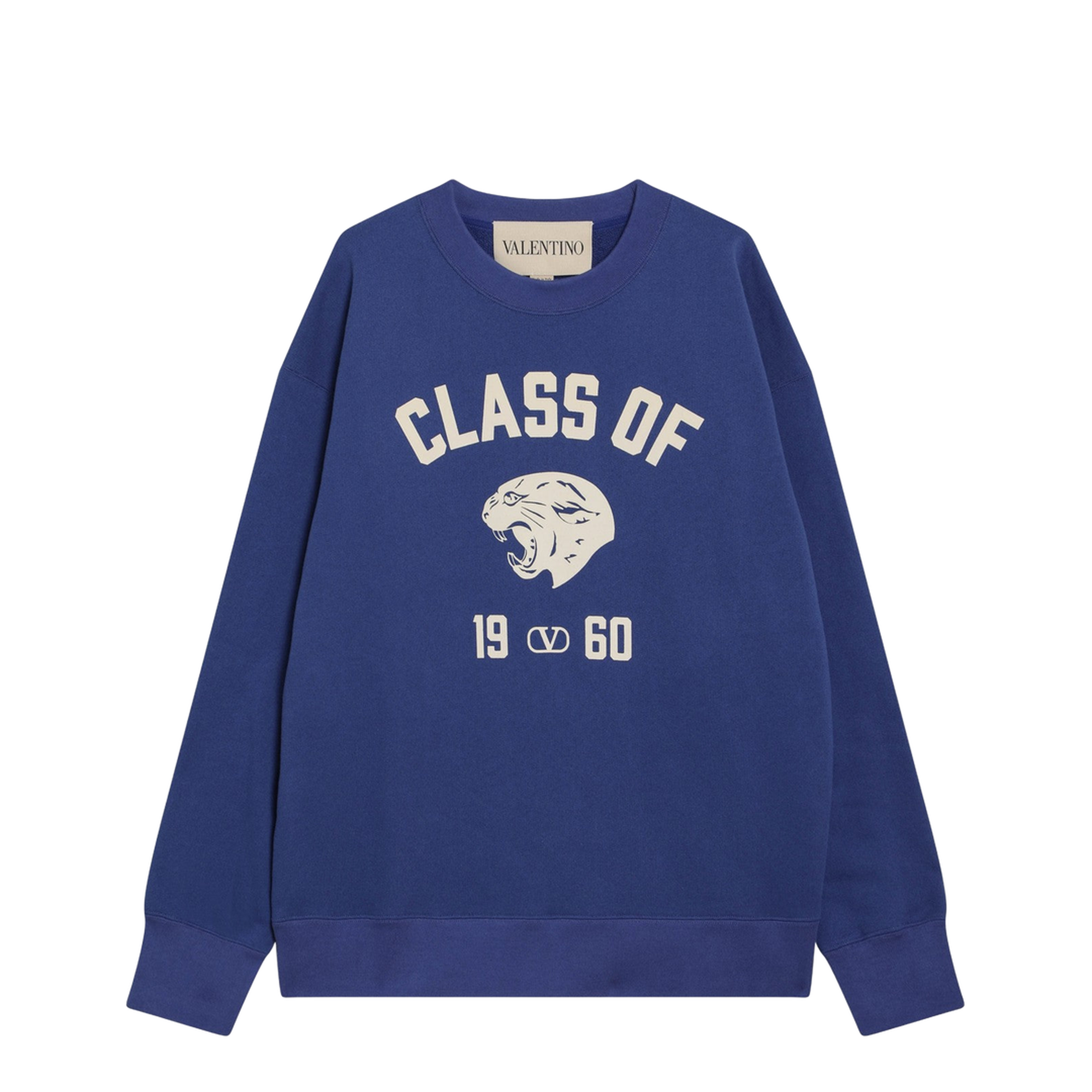 Panther Print Jersey Sweatshirt