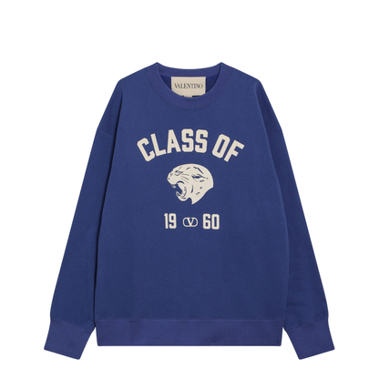 Panther Print Jersey Sweatshirt