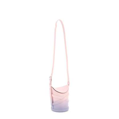 Two-tone Leather The Curve Bucket Bag