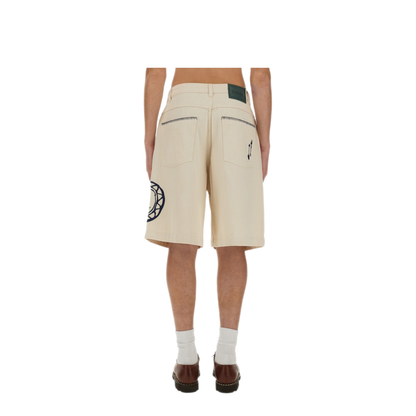 MAYFEYR - DRÔLE DE MONSIEUR - Cotton Bermuda Shorts - BS127CO119ECRU