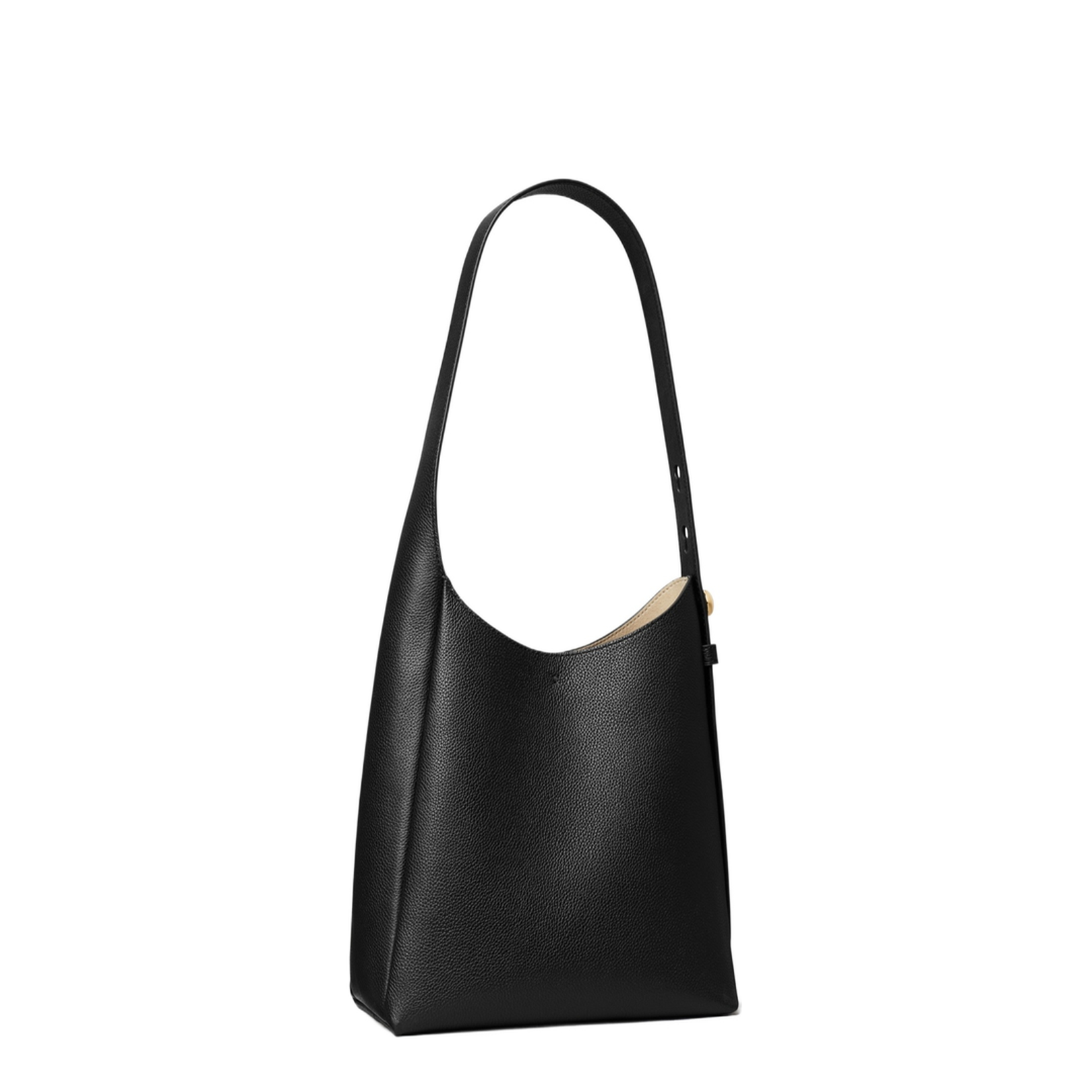 Romy Small Leather Hobo Bag