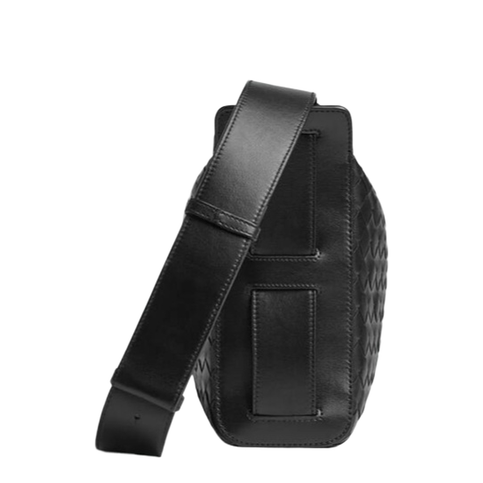 Zipper Closure Handbag with Foldable Top Handle and Woven Finish