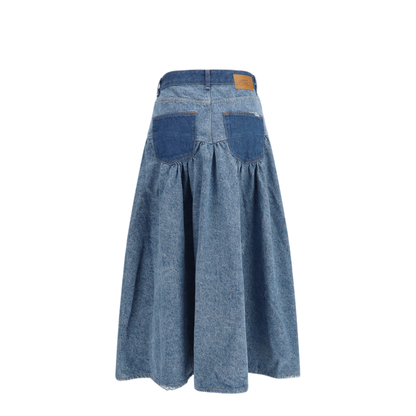 MAYFEYR - Ganni - Stretch Denim Skirt - A1090247