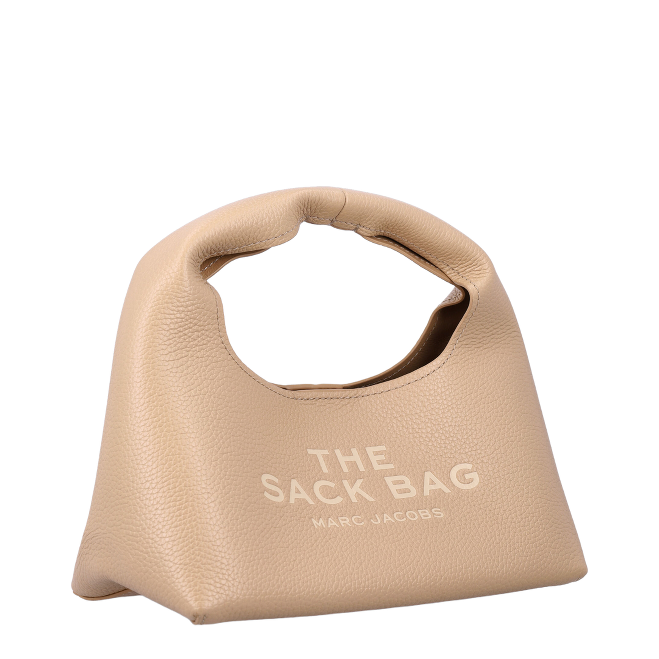 Beige Leather Handbag