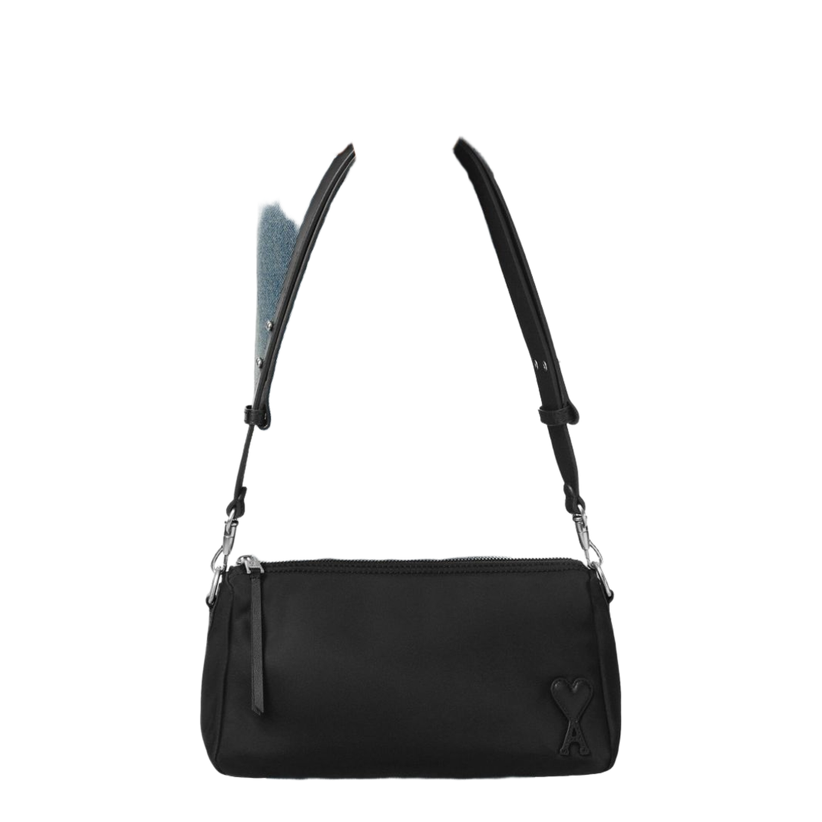 Black Nylon Marcel Bag