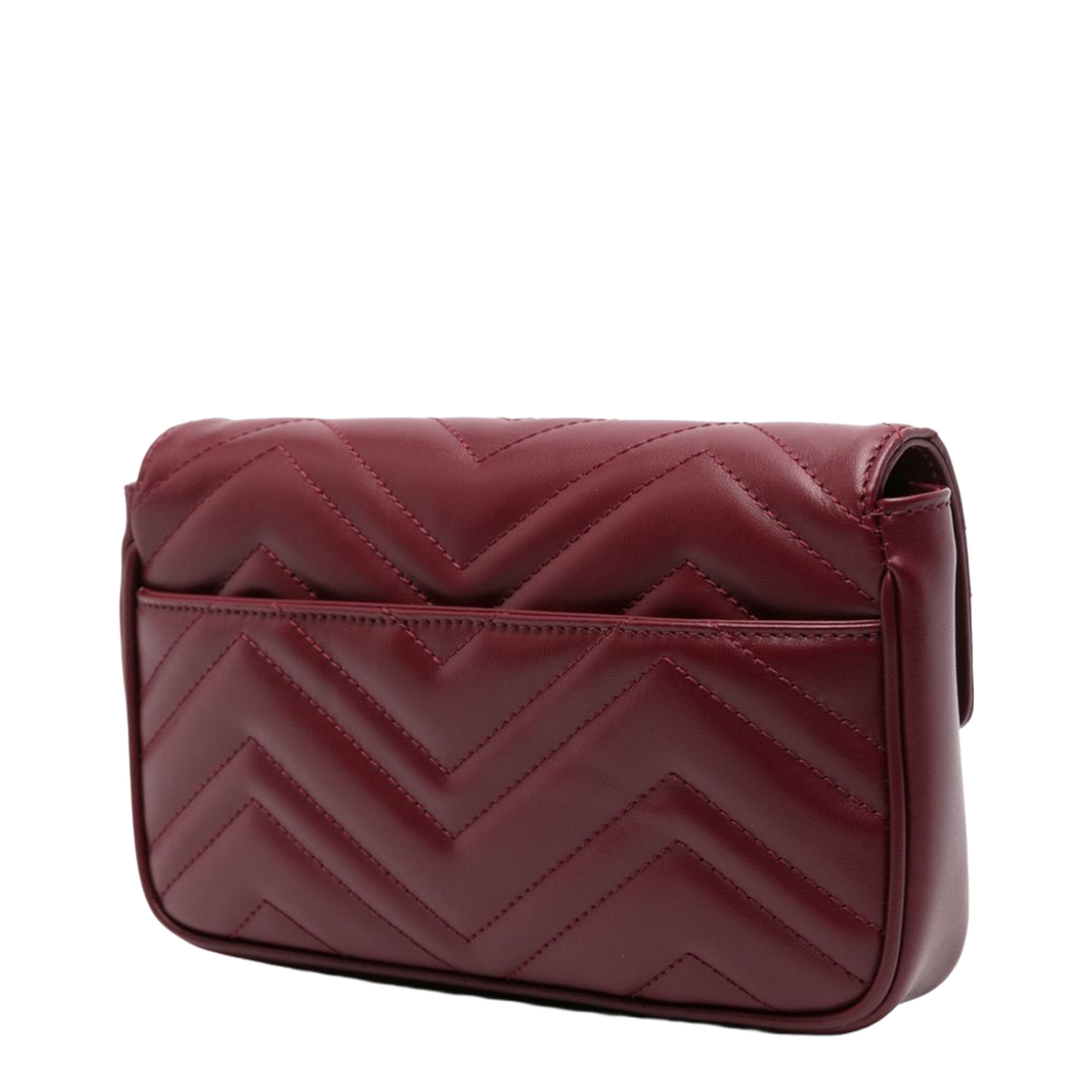 GG Marmont Small Leather Shoulder Bags - Burgundy