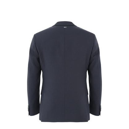 Single-Breasted Linen Jacket