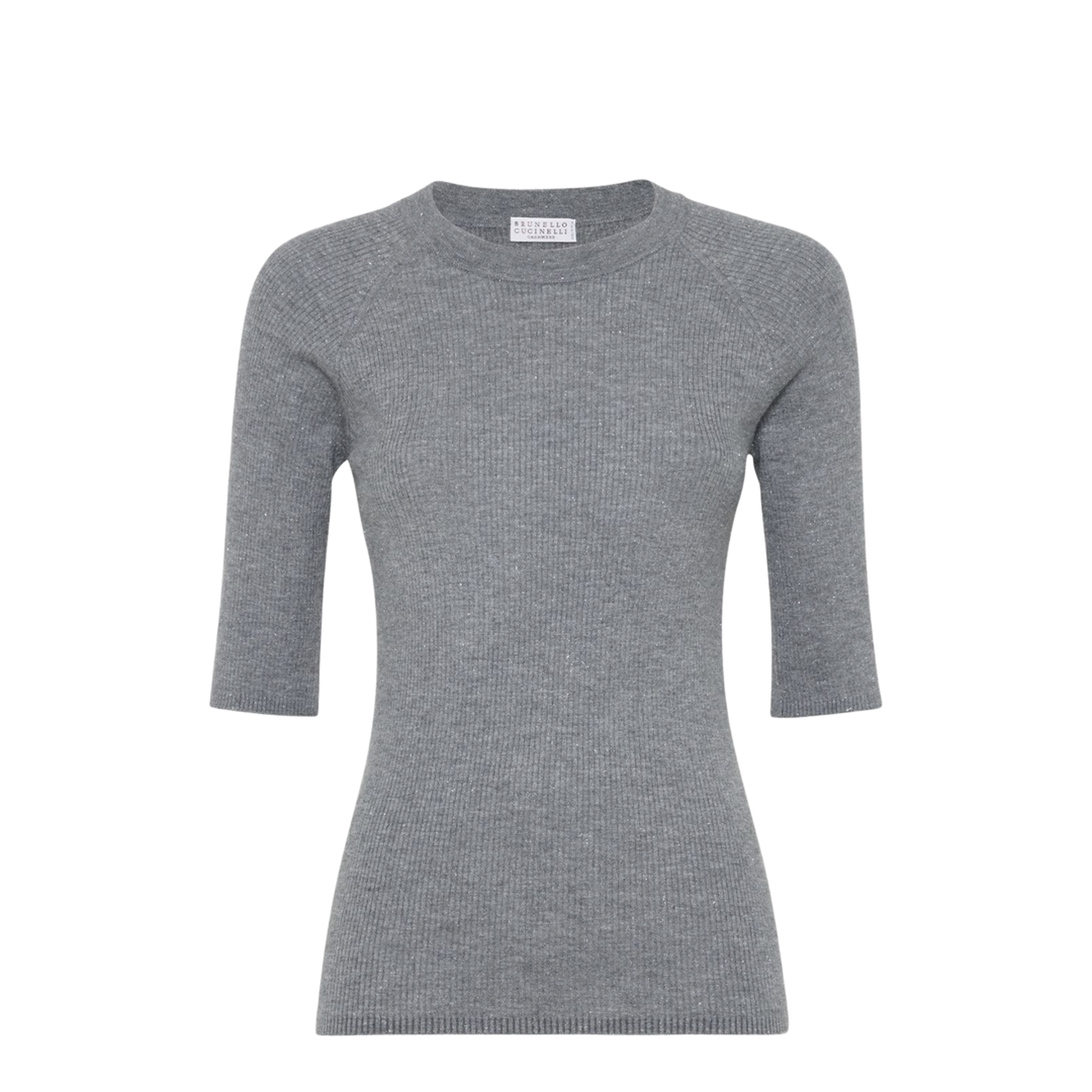 Lurex Ribbed Sweater