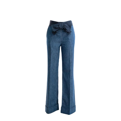 Bow Denim Jeans