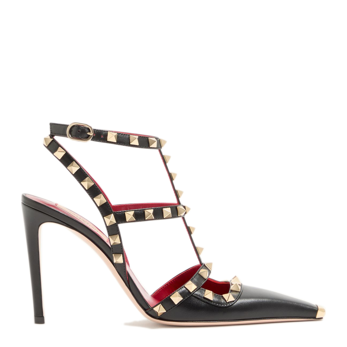 Ankle Strap Rockstud Pumps