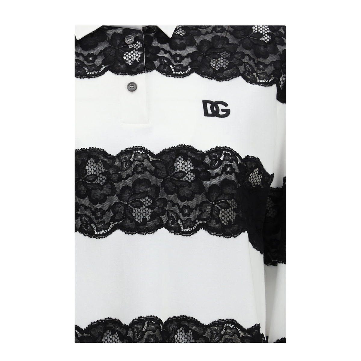 MAYFEYR - Dolce & Gabbana - Long Sleeve Polo - F8W07ZGDDMLS8400