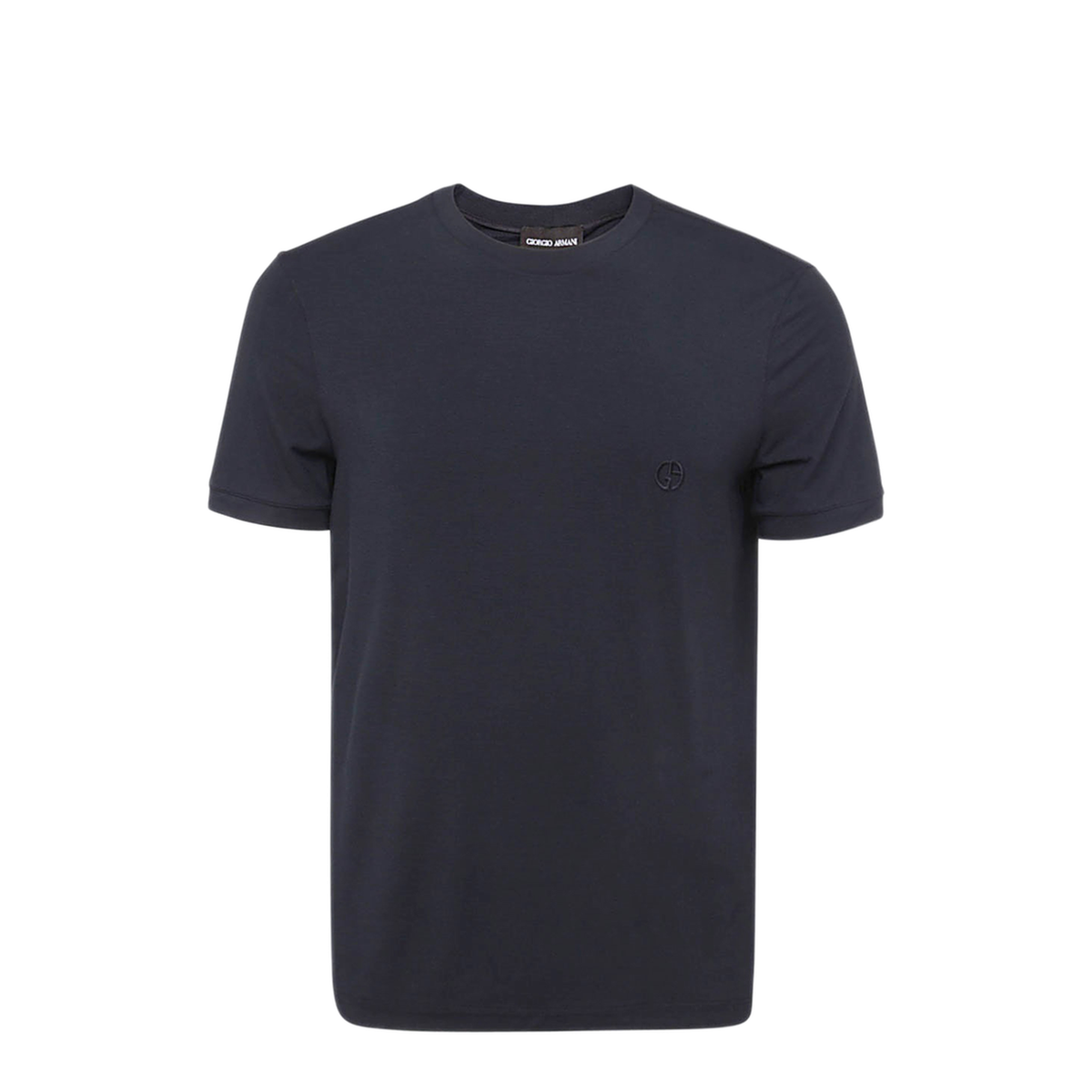 MAYFEYR - Giorgio Armani - Stretch Viscose Jersey Crew Neck T Shirt - 3GST52SJP4ZUBSG