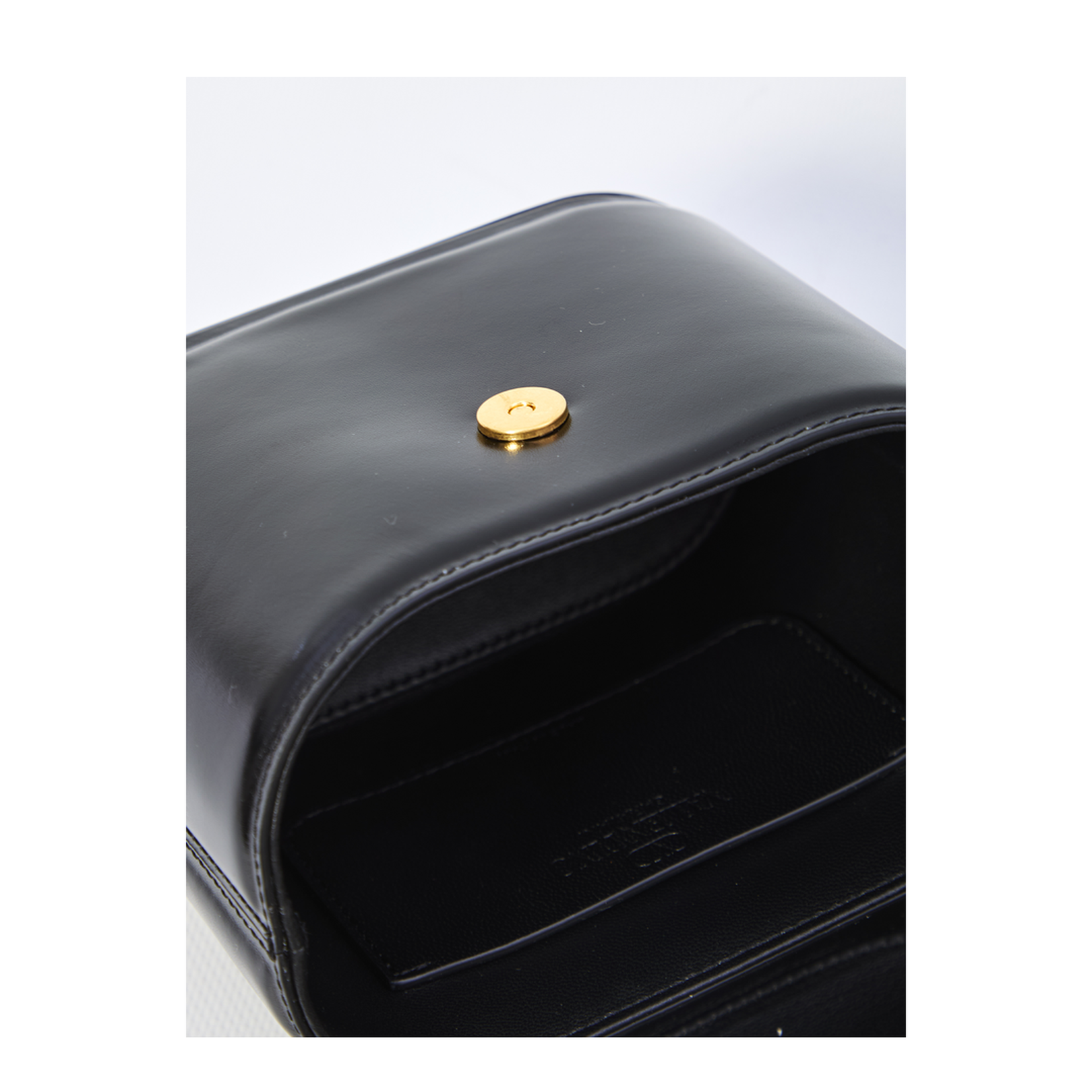 Vain Leather Vanity Bag