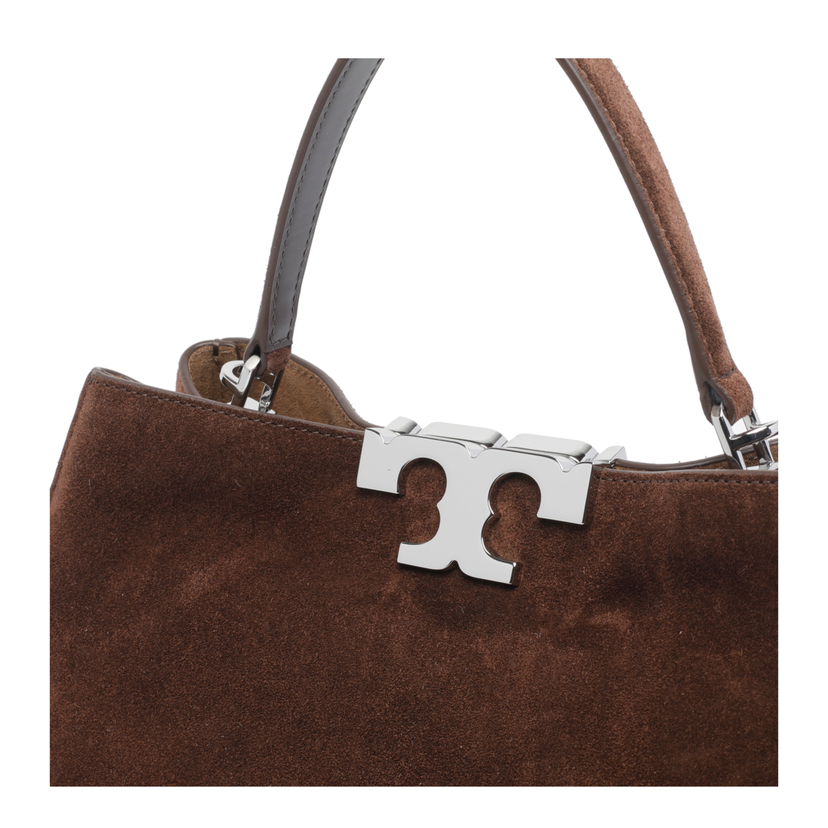 Eleanor Suede Satchel Bag