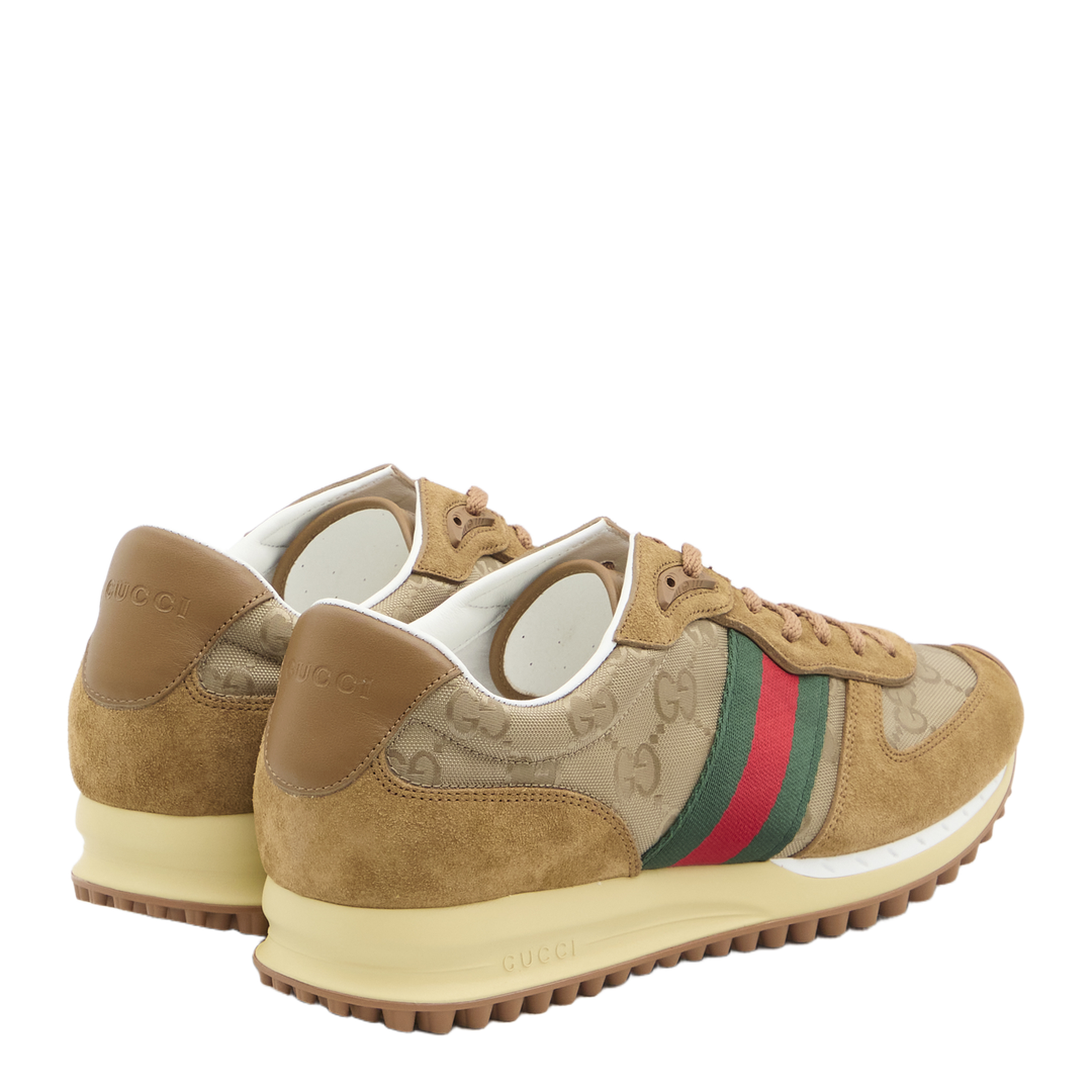 Re-Motion GG Nylon and Suede Sneakers