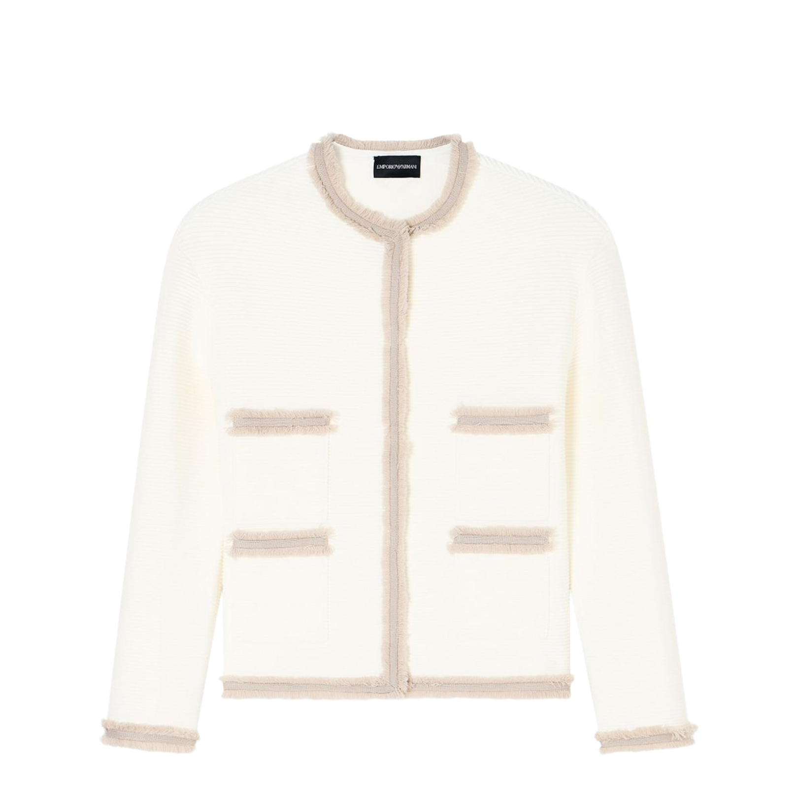 Crewneck Blazer Jacket