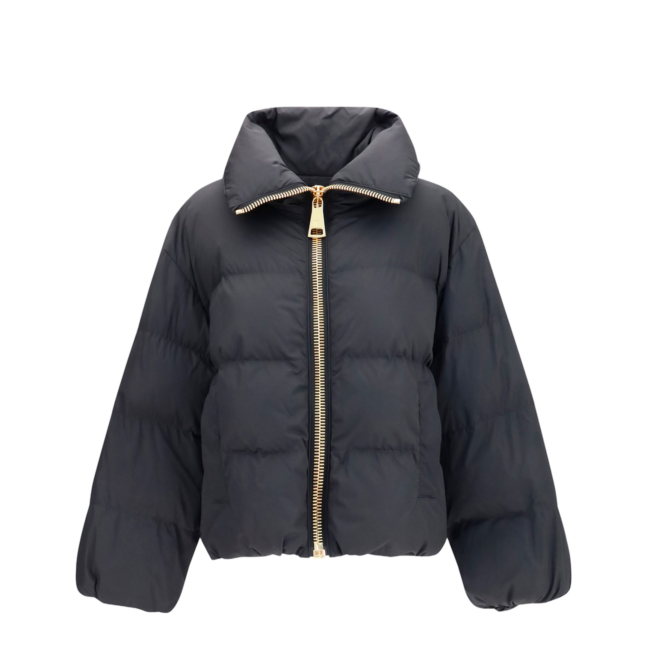 MAYFEYR - Balmain - Padded High-Neck Jacket - FF0TP130XK09