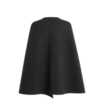 Wool and Silk Cape with Clamp