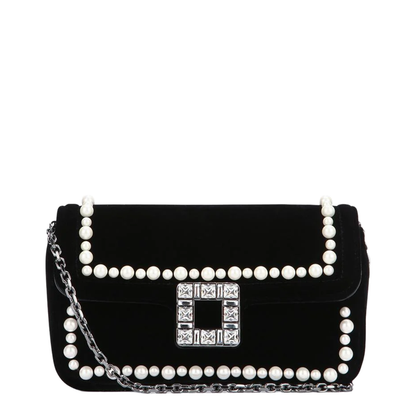 Jeu de Fille Clutch in Velvet
