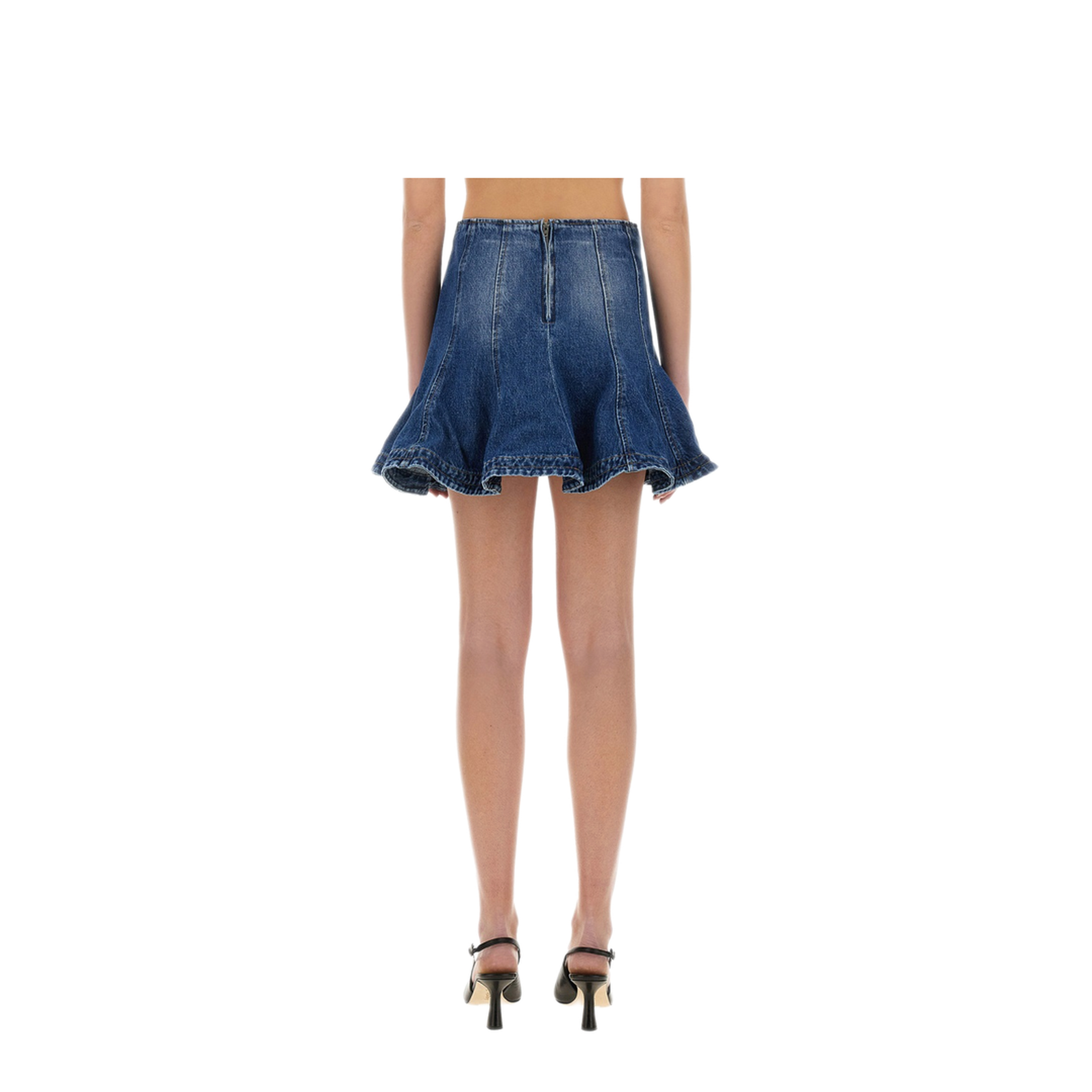 MAYFEYR - MSGM - Denim Skirt - 3842MDD23125724286