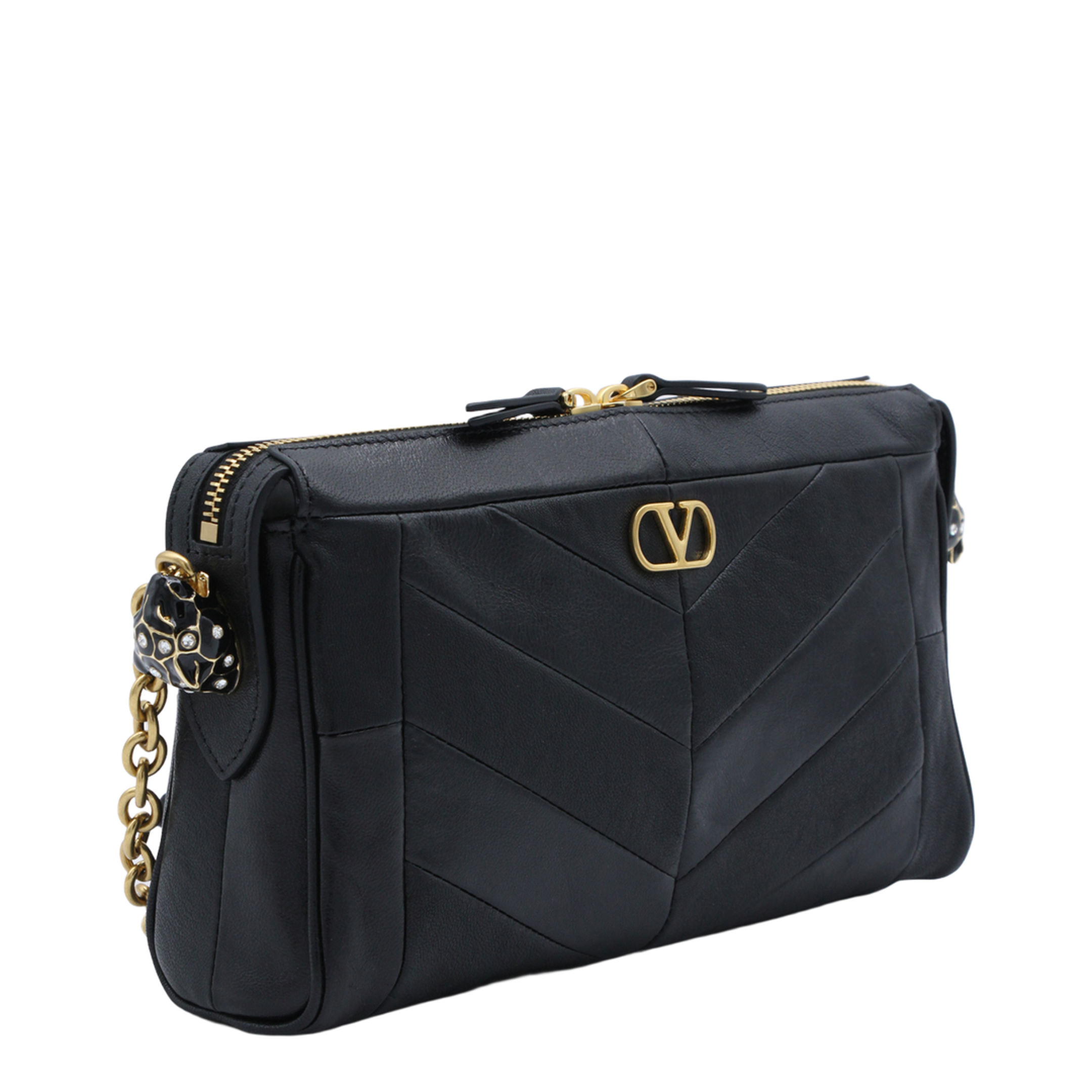 Panthea Small Nappa Shoulder Bag - 0NO