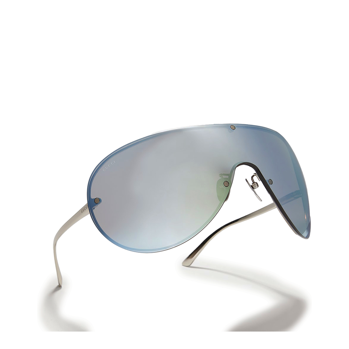 MAYFEYR - Gucci - Mask Frame Sunglasses In Silver - 875988I33308181