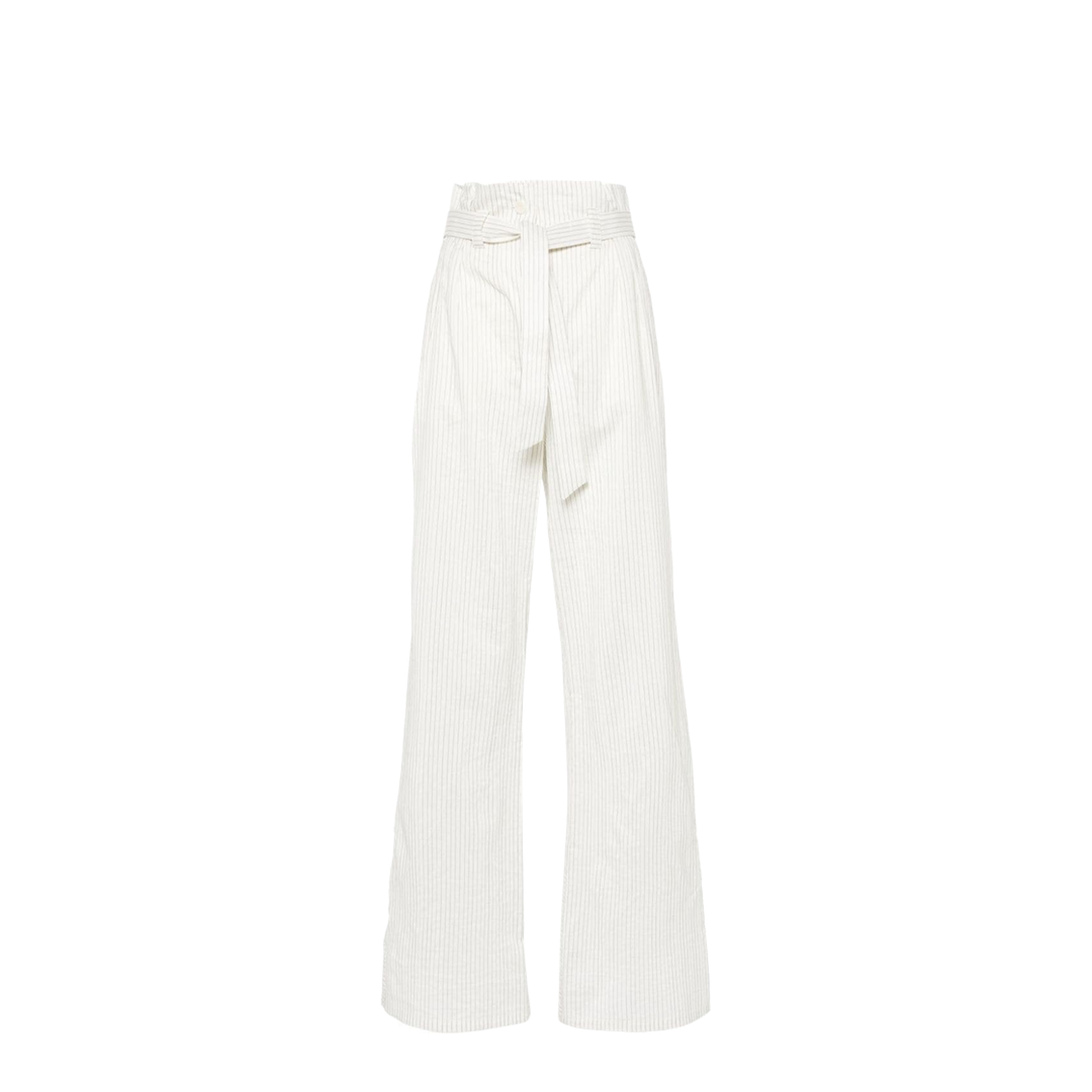 Cotton and Silk Blend Trousers