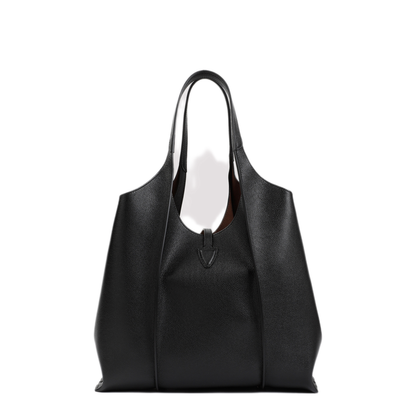 MAYFEYR - Tod's - Black Grained Leather T Bag - XBWTSBA0300Q8EB999NERO