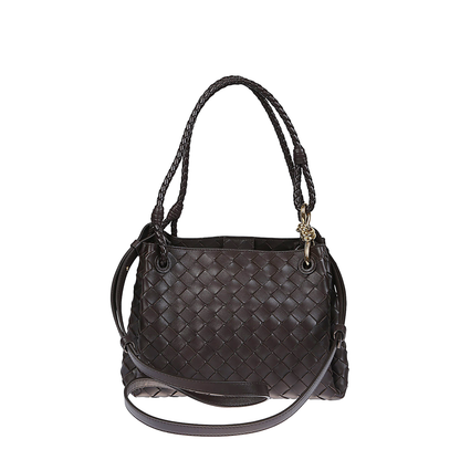 Parachute Medium Lambskin Shoulder Bags - Brown