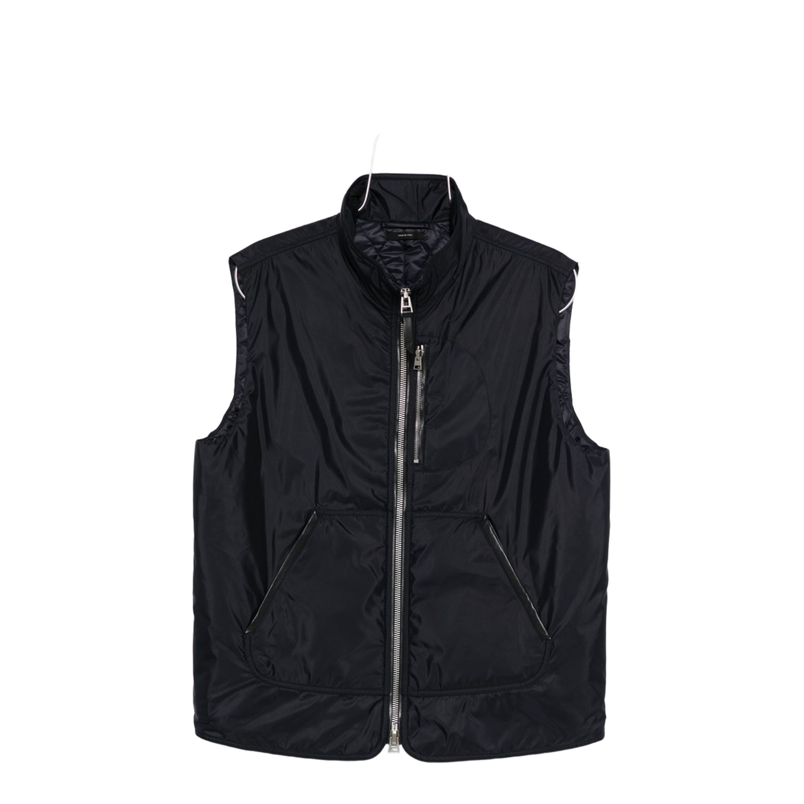 Satin Zipped Vest