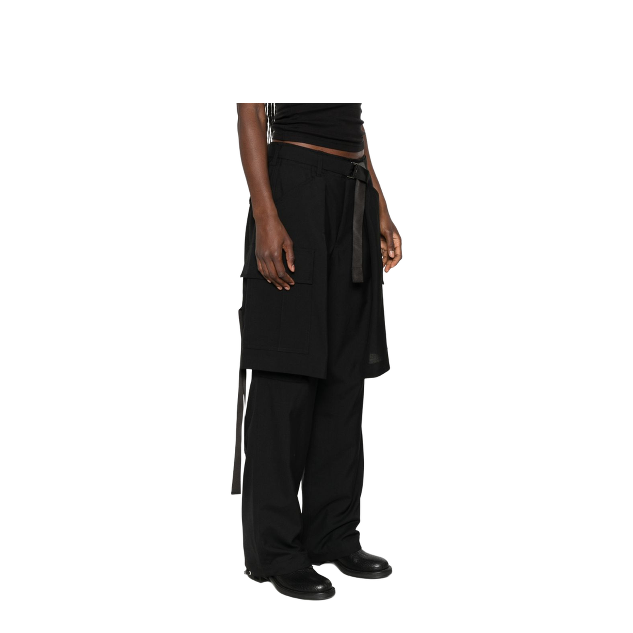 MAYFEYR - Sacai - Trousers Black - 26-08571001