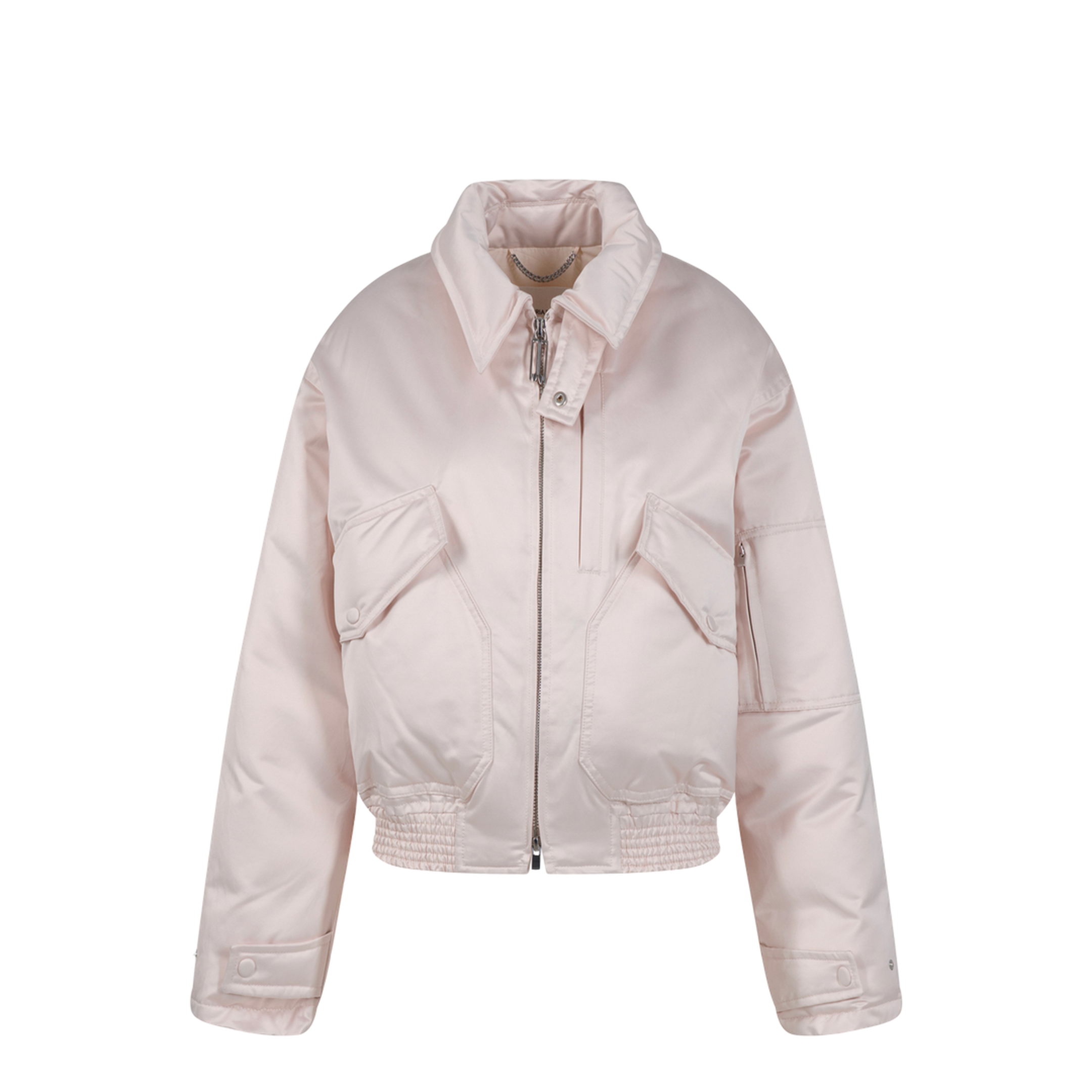 MAYFEYR - Victoria Beckham - Cotton Satin Padded Bomber Jacket - 1126WJK006908A