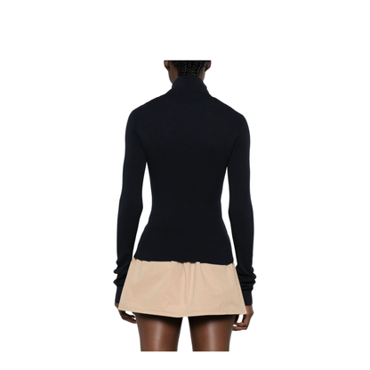 MAYFEYR - Miu Miu - Sweaters Navy - MMF04B12ZLF0008