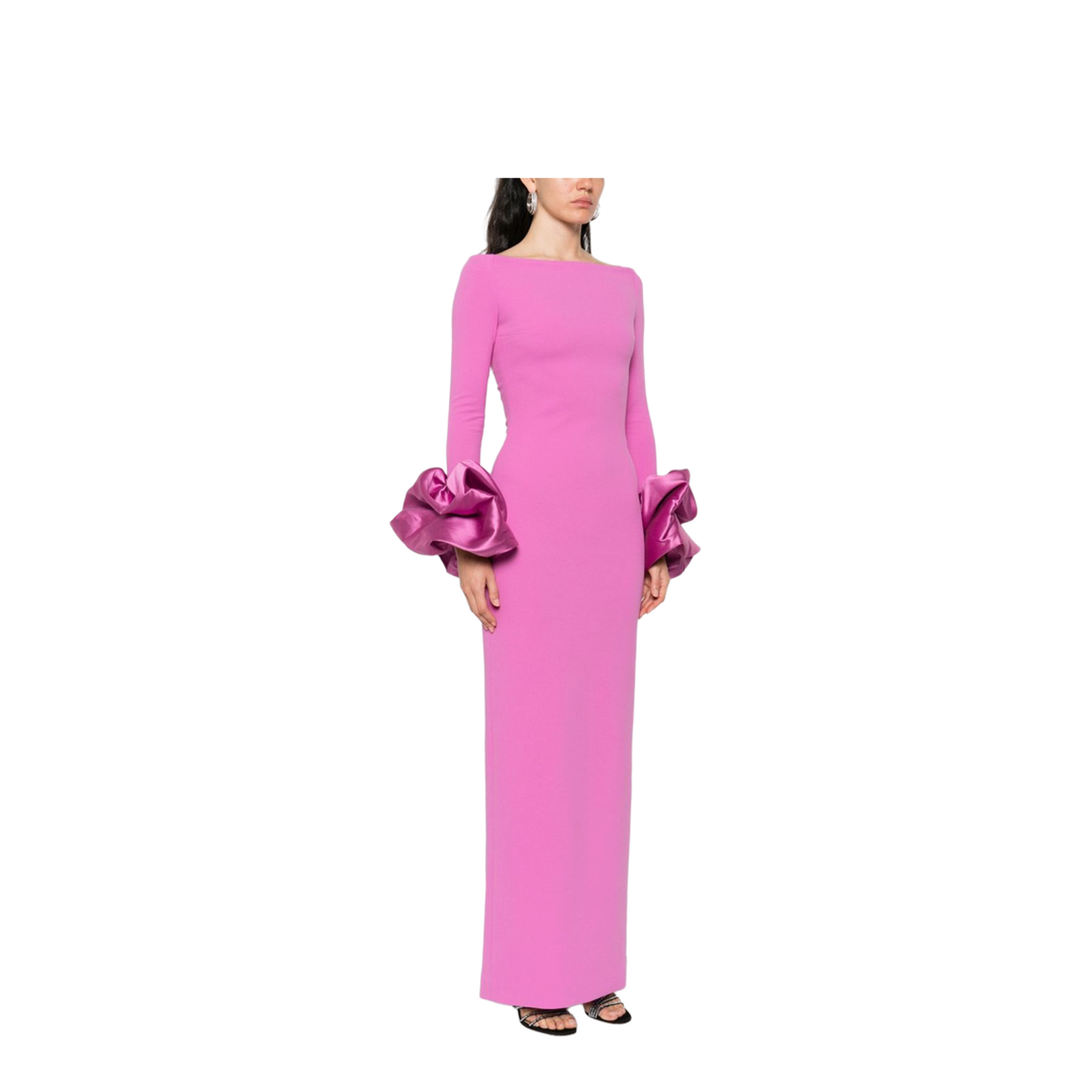 ワンピース SOLACE LONDON FW25 Talia Maxi Dress (OS40014 BERRYPINK) Talia Maxi Dress – MAYFEYR