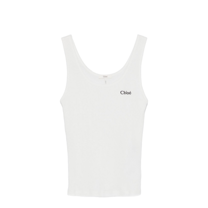 Logo Tank Top in Jersey