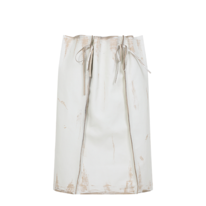 MAYFEYR - Prada - Calf Leather Midi Skirt - 51928SOOO18DDF0009
