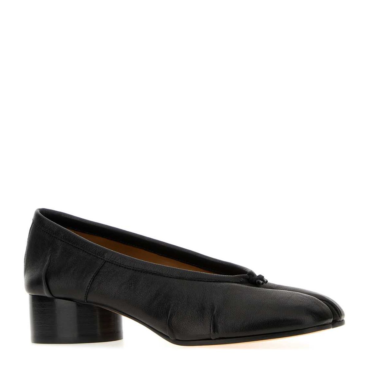 Nappa Balletina Tabi Toe Flat Shoes