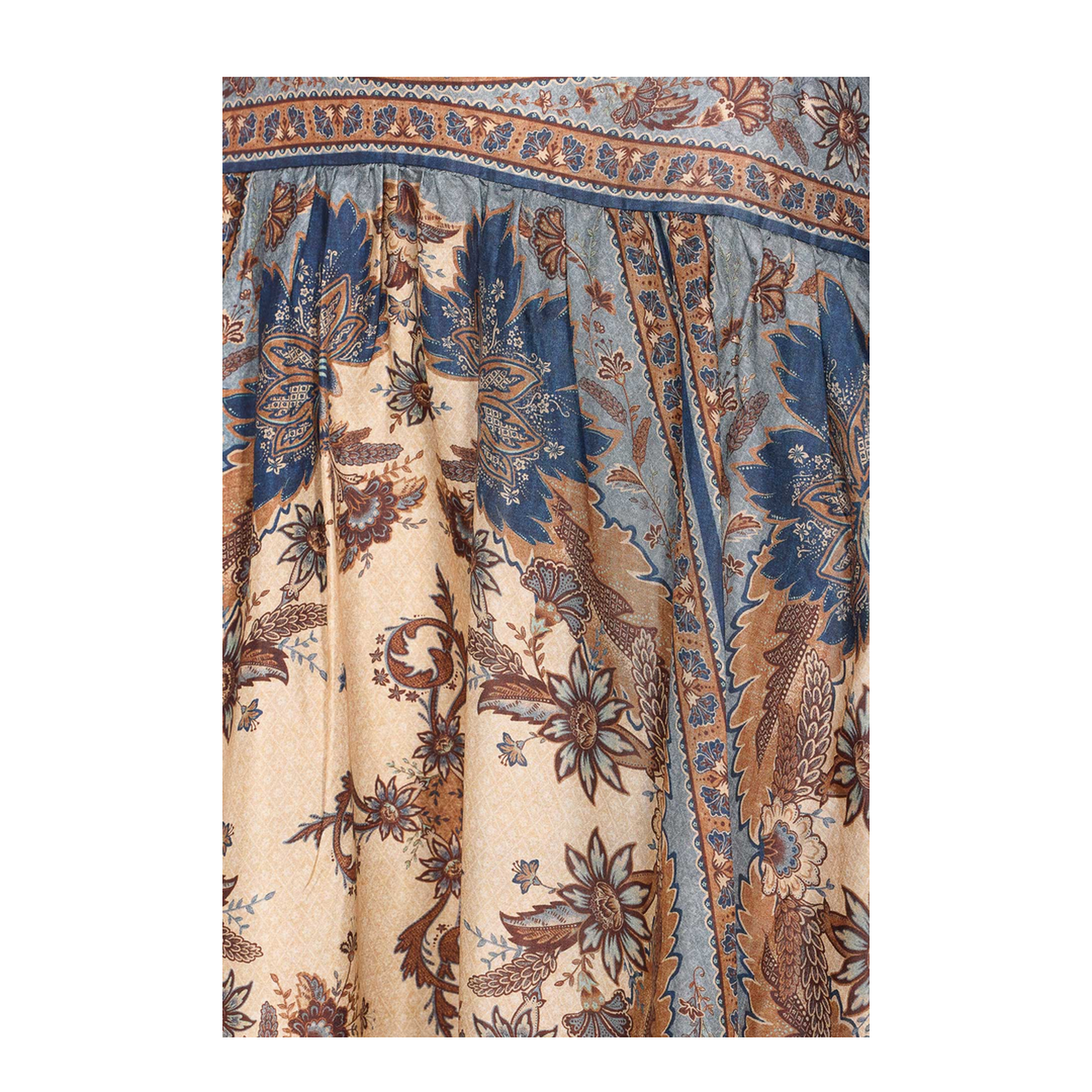 Ascension Printed Silk Skirt
