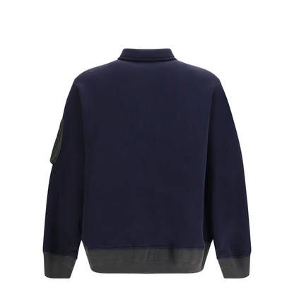 MAYFEYR - Sacai - Terry Cloth Zip Polo - 2604138M